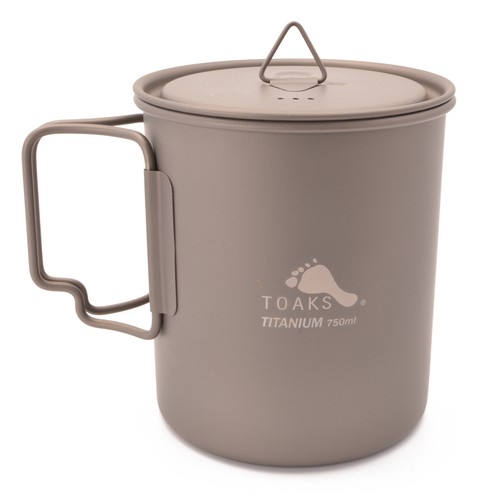 Toaks titanium 750 pot - titanium, ml